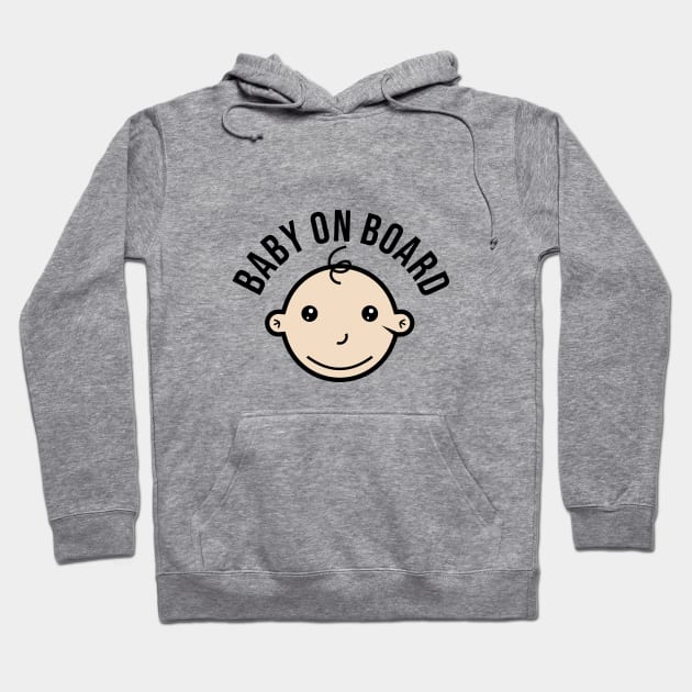 Baby on board Hoodie by cypryanus